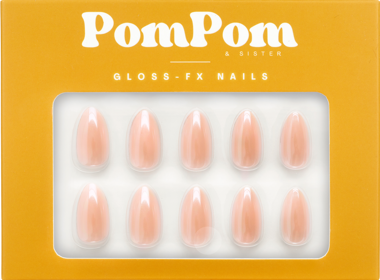 Rosemetal - Gloss FX Full Press On Kit | Short Almond